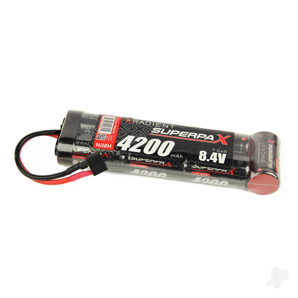 NiMH 8.4V 4200mAh SC 6-1 Stick, Deans (HCT)