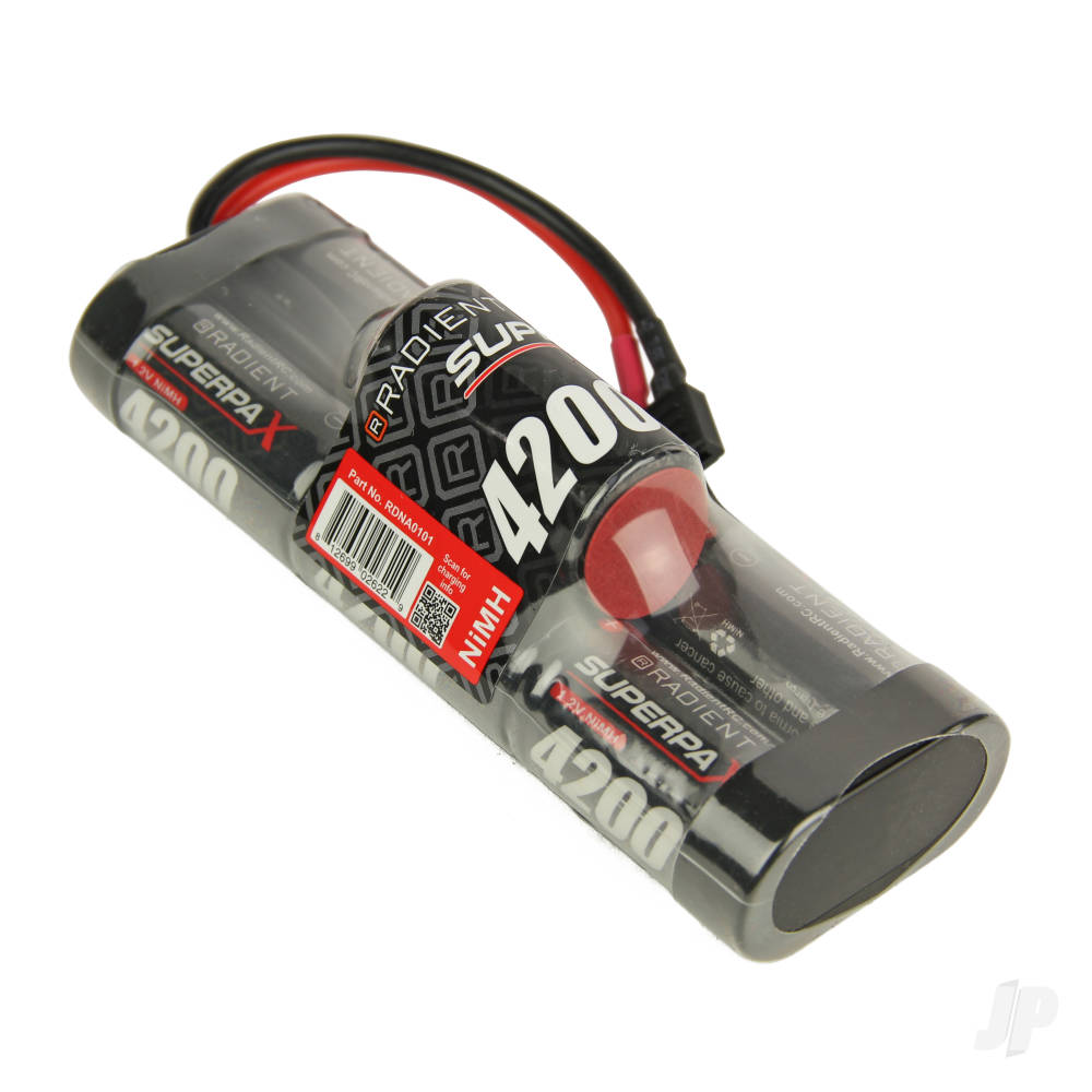 NiMH 8.4V 4200mAh SC 6-1 Hump, Deans (HCT)