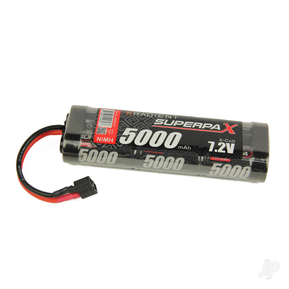 NiMH 7.2V 5000mAh SC Stick, Deans (HCT)