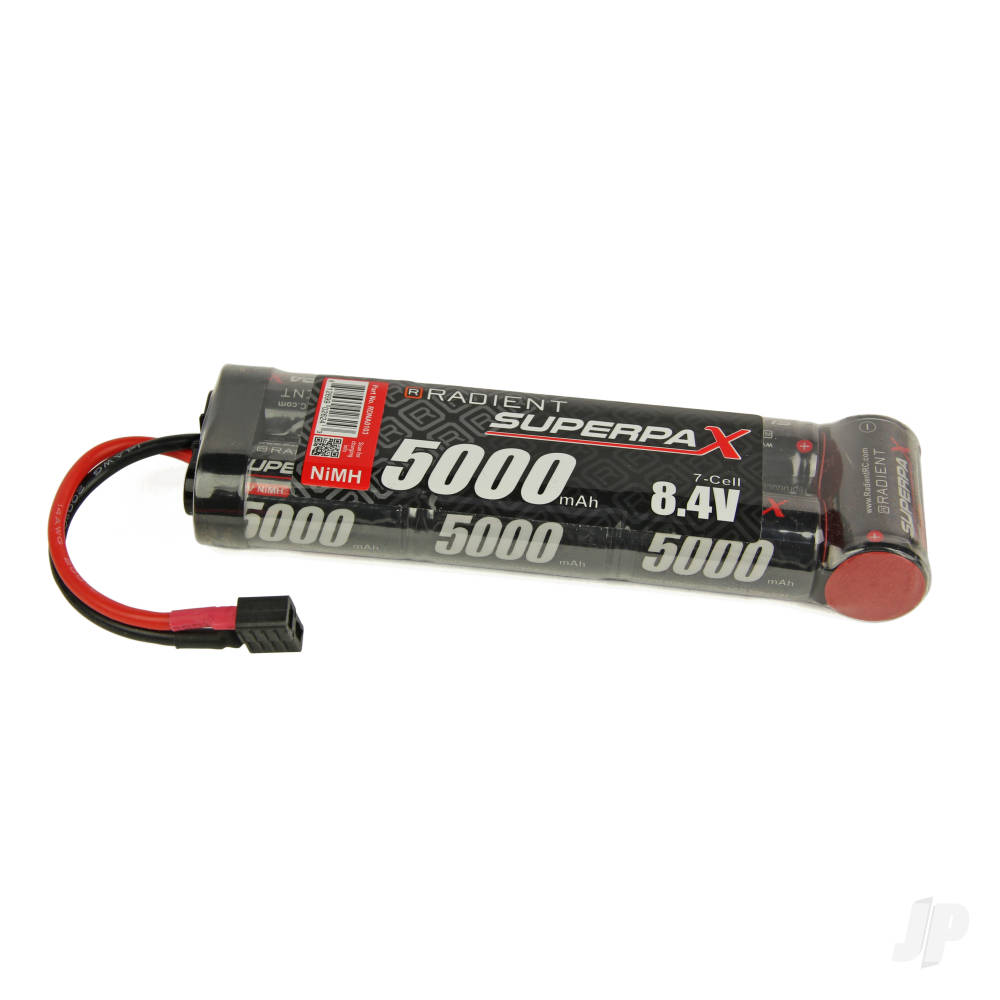 NiMH 8.4V 5000mAh SC 6-1 Stick, Deans (HCT)