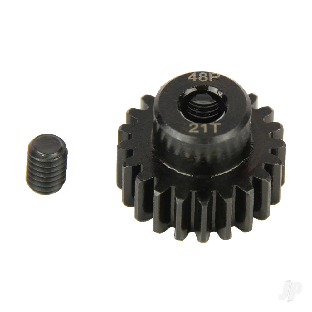 Pinion Gear, 48P, Steel 21T