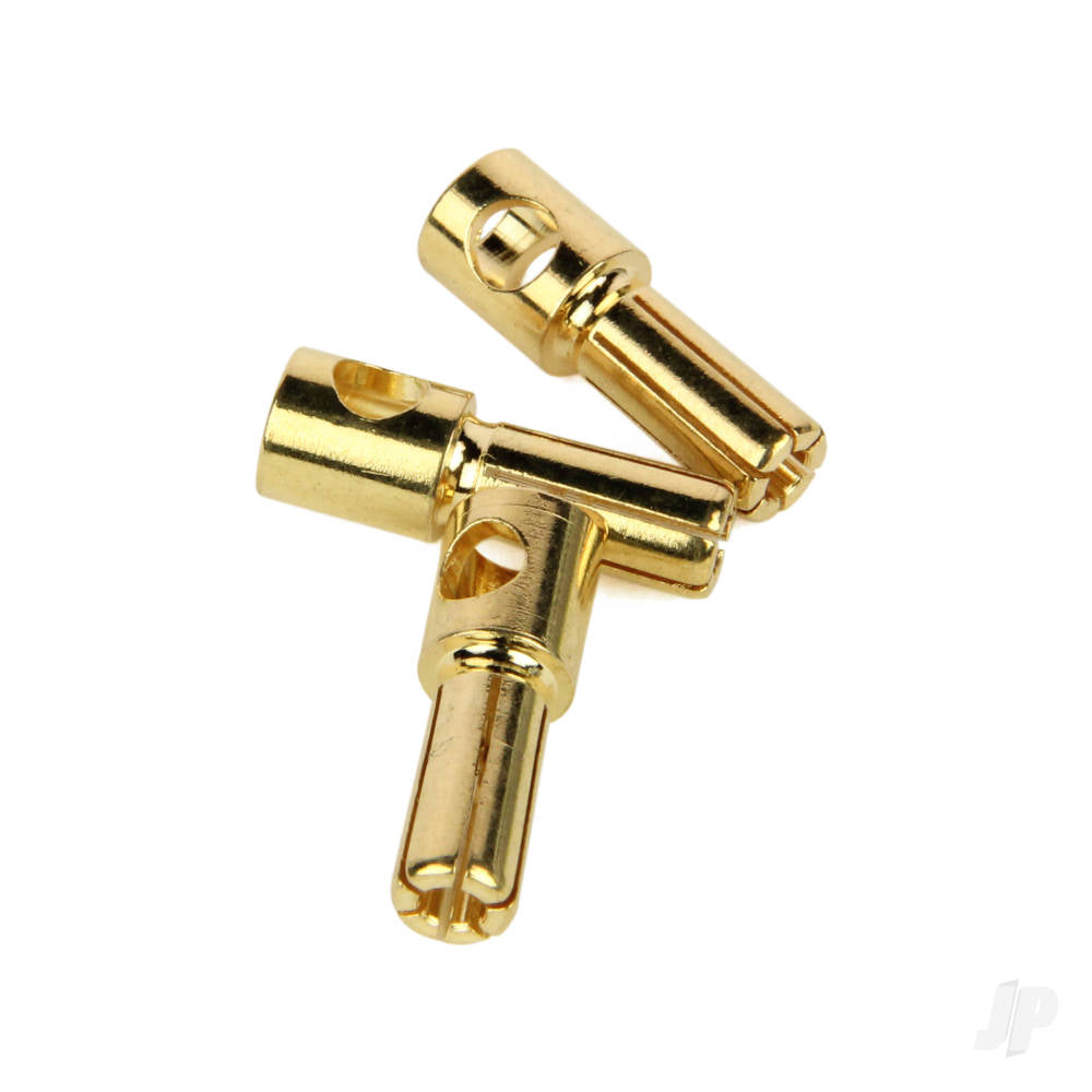 Bullet Connectors, 5mm Male (3 pcs)