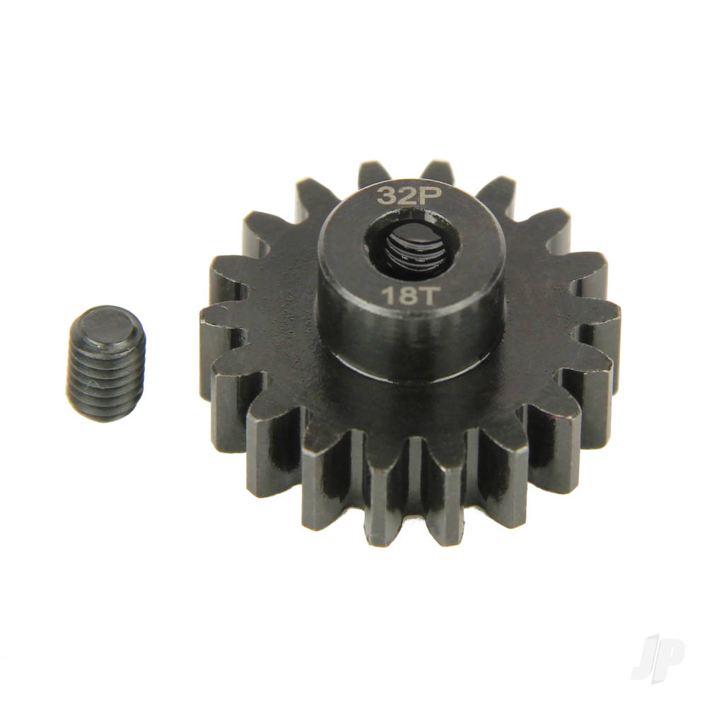 Pinion Gear, 32P, Steel 18T