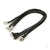 Balance Cable Extensions, Black 230mm, 2S, 3S, 4S LiPo, JST-XH