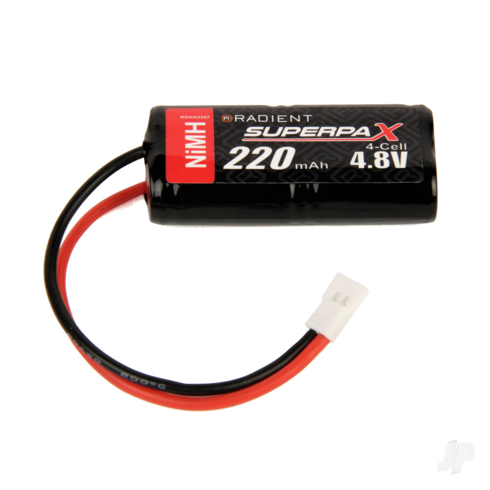 NiMH 4.8V 220mAh 1-2AAA Stick, Micro SC, TR, ALL, MIC