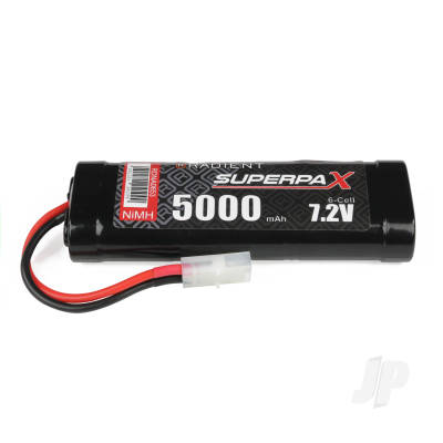 NiMH 7.2V 5000mAh SC, Stick, Tamiya connector