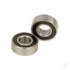 Bearings, 5x11x4mm, Rubber Sealed (2 pcs)