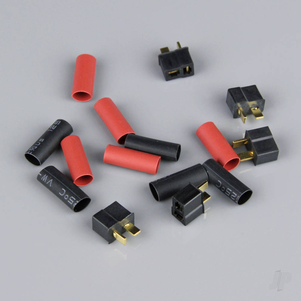 Mini Deans Female including Heat Shrink (Battery End) (5 pcs)