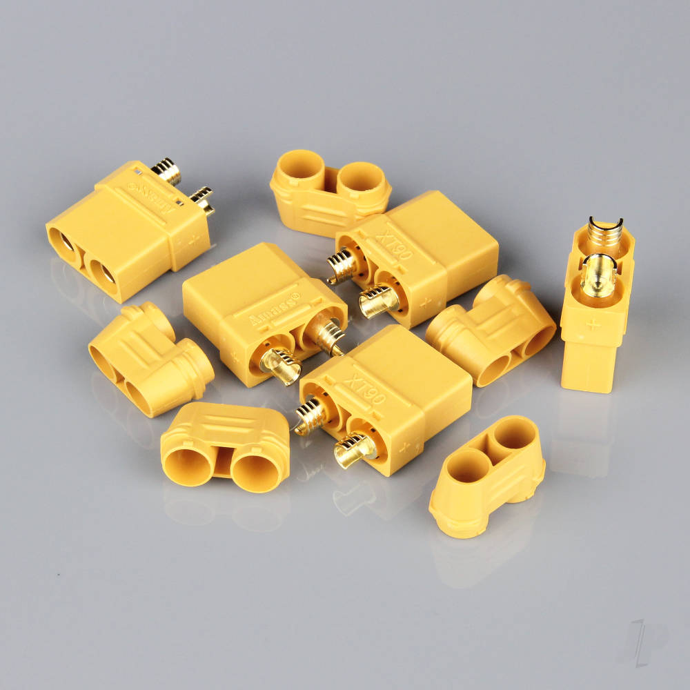 XT90 Female with Cap End (Battery End) (5 pcs)