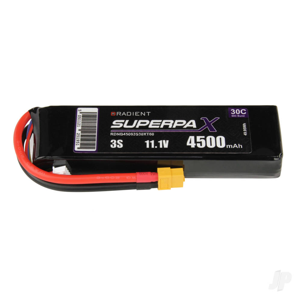 LiPo 3S 4500mAh 11.1V 30C XT60