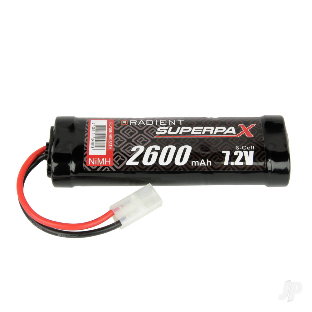 NiMH 7.2V 2600mAh SC Stick, Tamiya