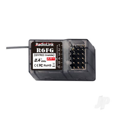 RadioLink R6FG 6-Channel Surface Receiver with Gyro Function