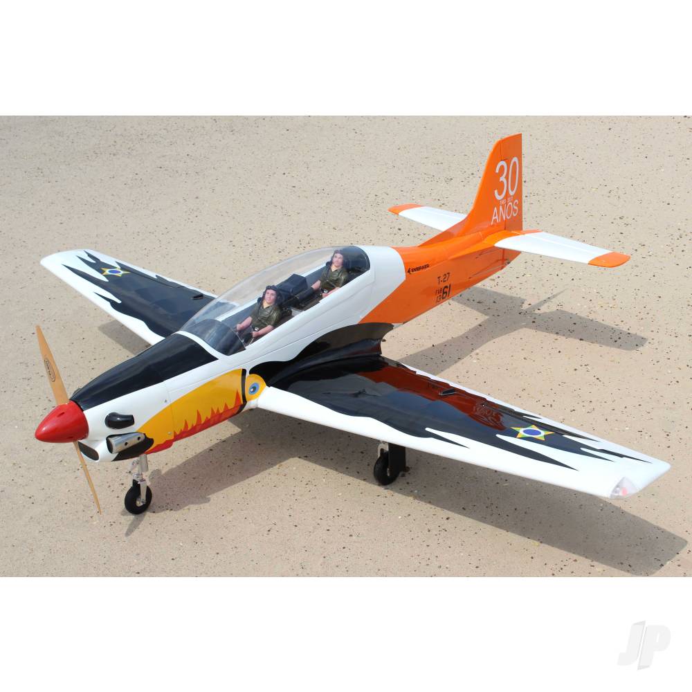 Tucano T-27 Brazilian Air Force (35-40cc) 2.16m (85in) with 85° Electric Main Retracts and 100° Nose Retract