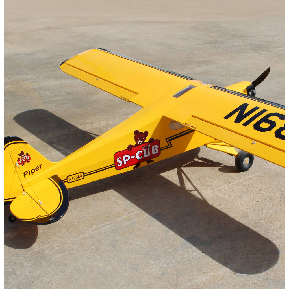 J-3 Cub (20cc) 2.23m (88.2in) with Scale U/C, Wheels &amp; Air Tyres