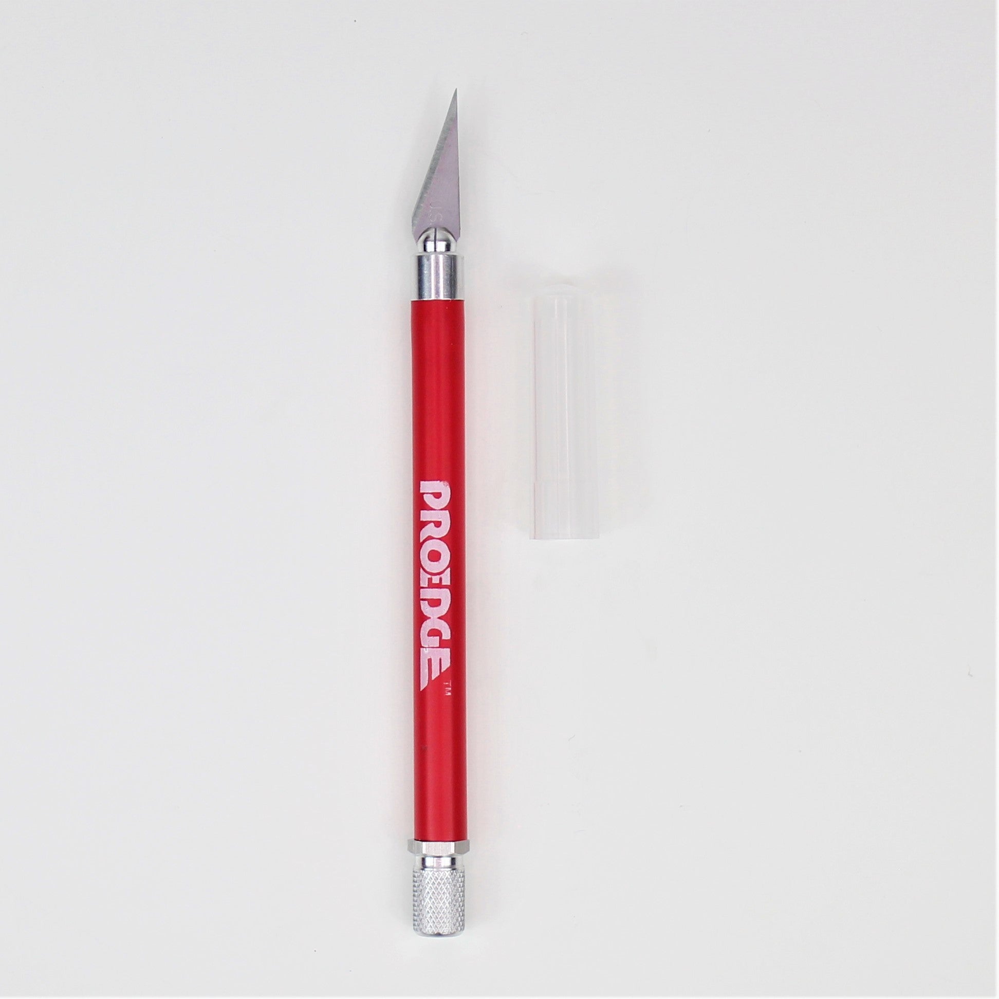 Pro-Grip Knife with Safety Cap #4  Red