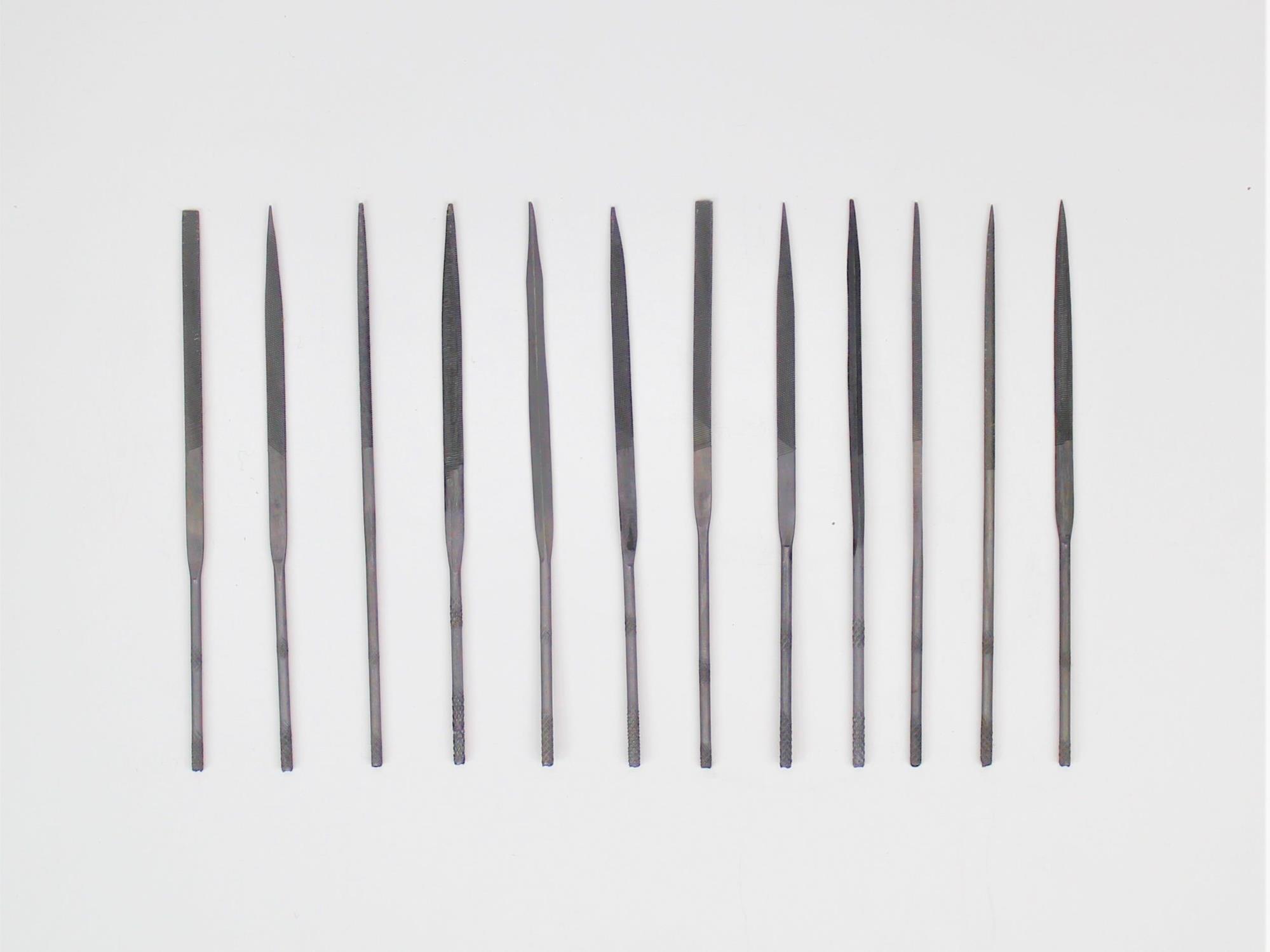 12 Mini Needle Files