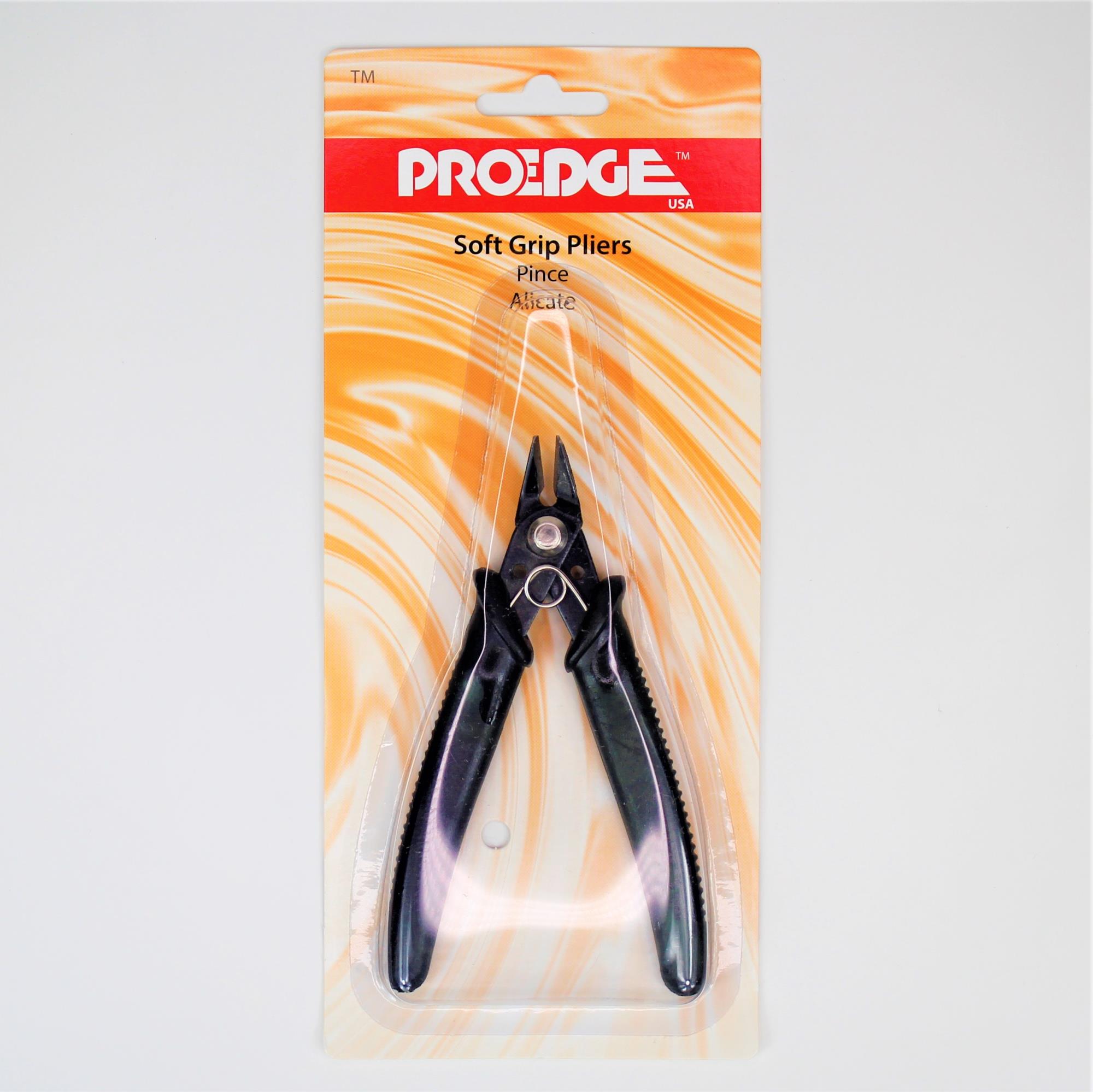 Soft Grip Pliers Sprue Cutter-Black