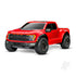 TRAXXAS Ford Raptor R 1:10 Pro Scale 4WD Brushless Electric Replica Truck, Red