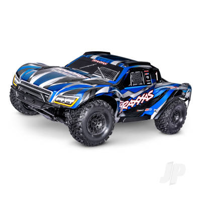 Traxxas Maxx Slash 1:8 6S 4WD Short Course Truck Blue (+TQI 2-ch Link - VXL-6Sm- Velineon 2000kV - TSM)