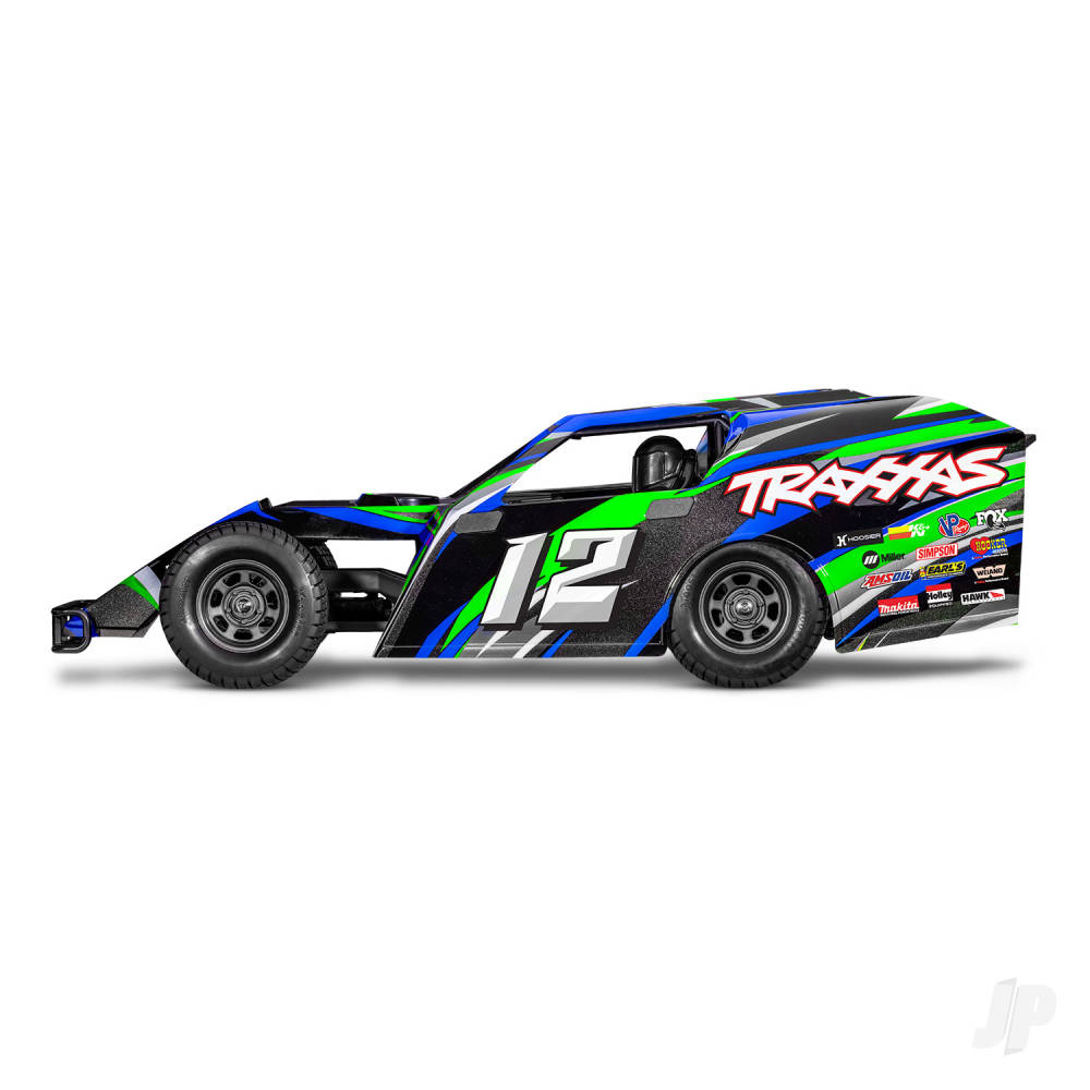 Slash Modified BL-2S 1:10 2WD RTR Dirt Oval Racer, Green (+ TQ 2-ch, BL-2S, 3300kV)