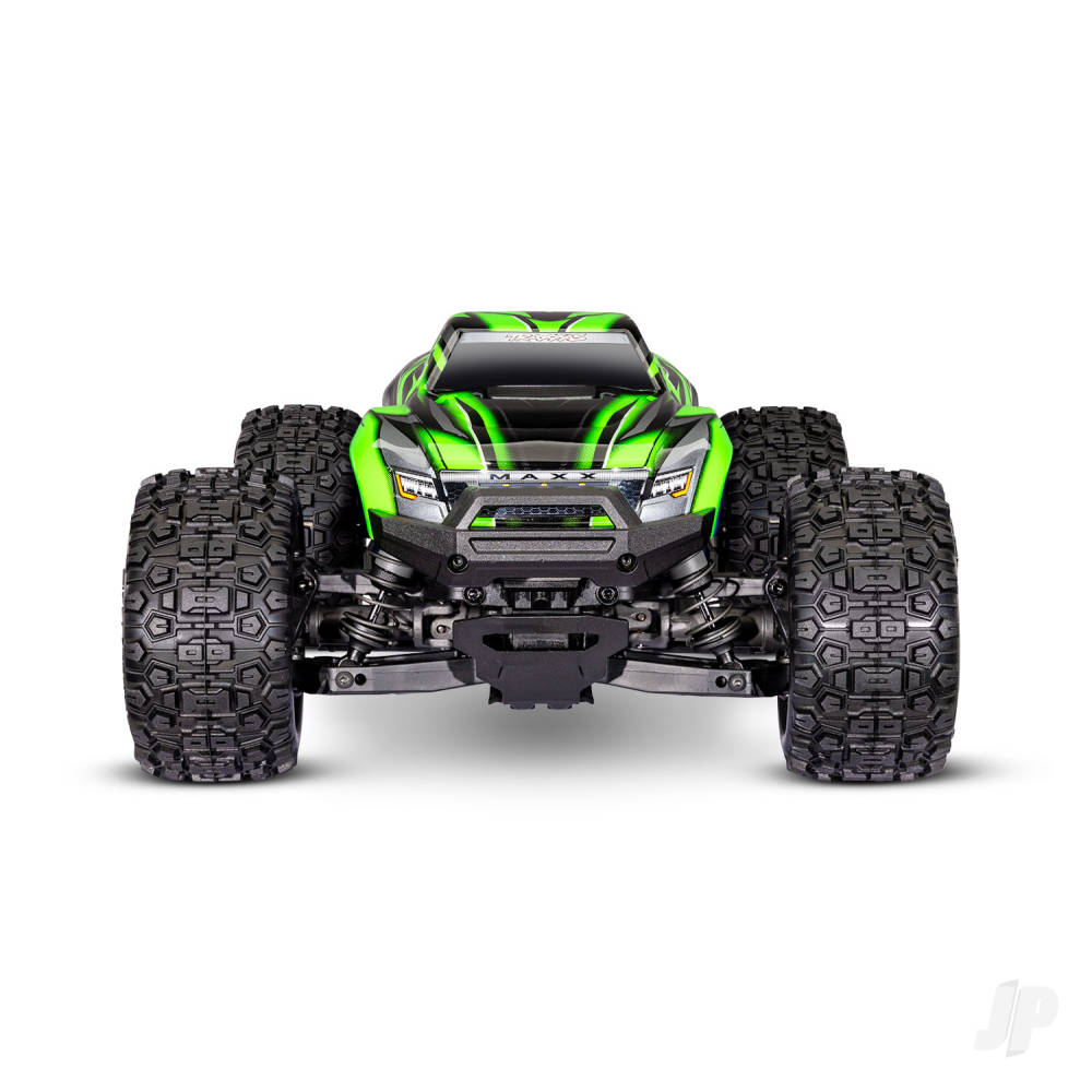 Mini Maxx BL-2S 4WD RTR Monster Truck, Green (+ TQi 2-ch, BL-2s, 2S LiPo, USB-C Charger, Clipless)