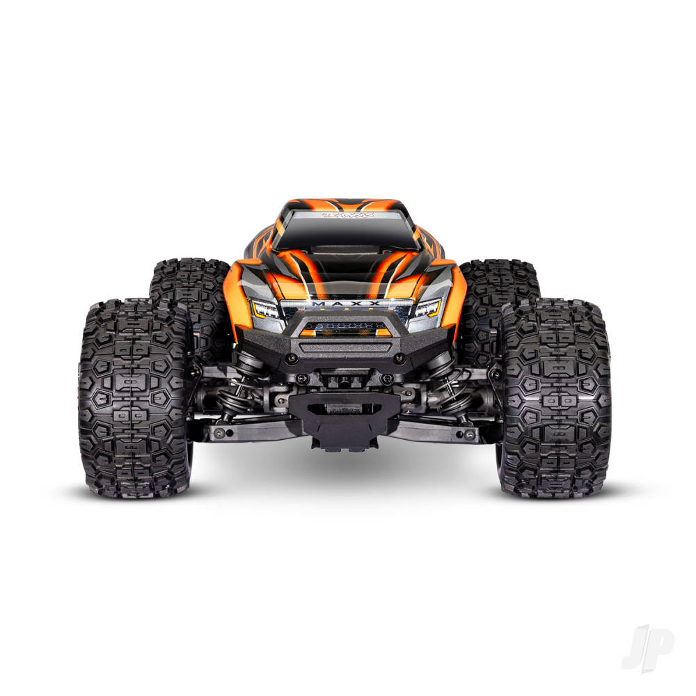 Mini Maxx BL-2S 4WD RTR Monster Truck, Orange (+ TQi 2-ch, BL-2s, 2S LiPo, USB-C Charger, Clipless)