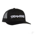 Trucker Hat Curved Bill Black Traxxas Logo