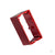 Servo case, aluminium (Red-anodised) (middle) (for 2255 servo)