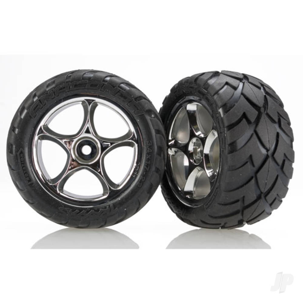 Tyres and Wheels, Assembled Tracer 2.2in (2 pcs)