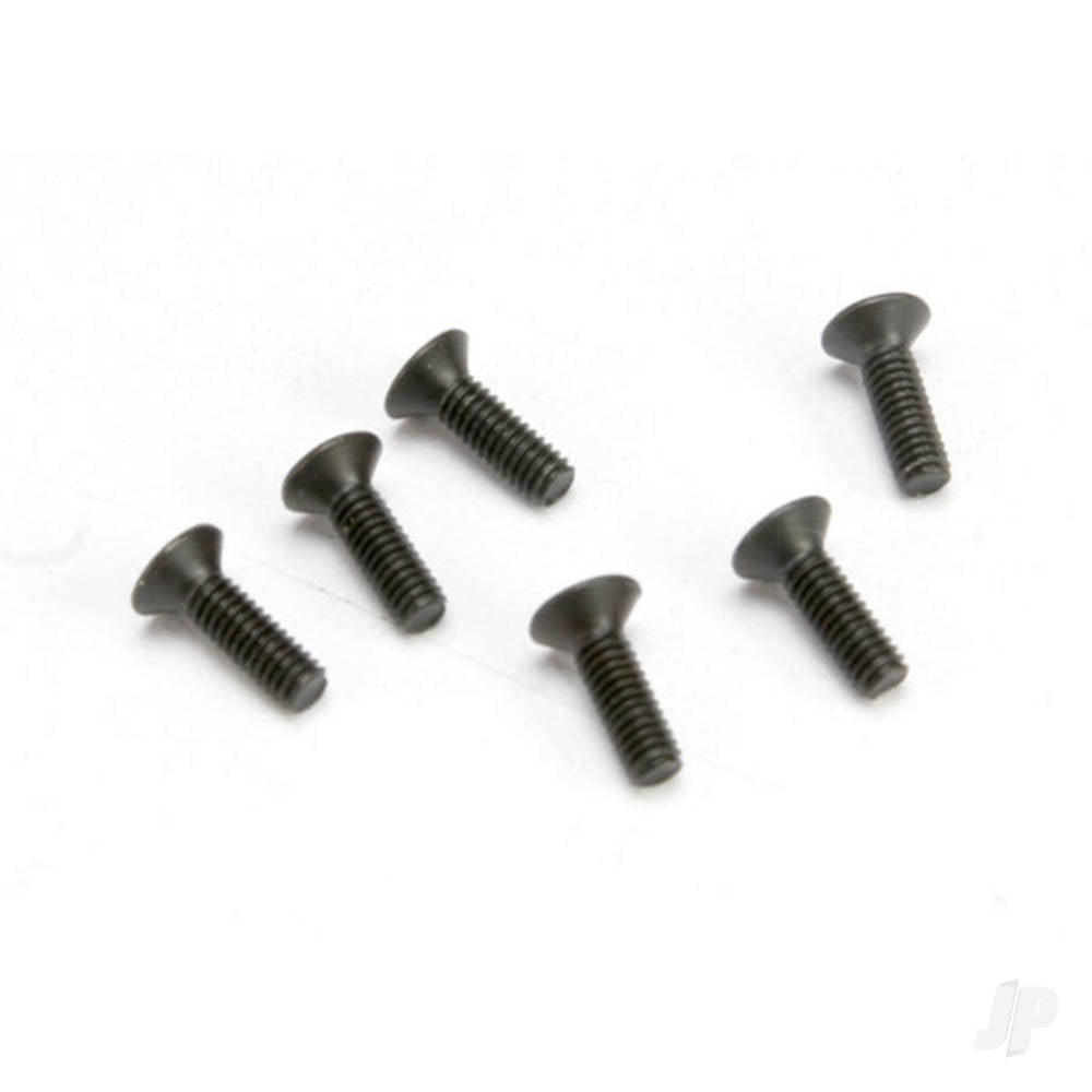 Screws, 2.5x8mm countersunk machine (hex drive) (6 pcs)