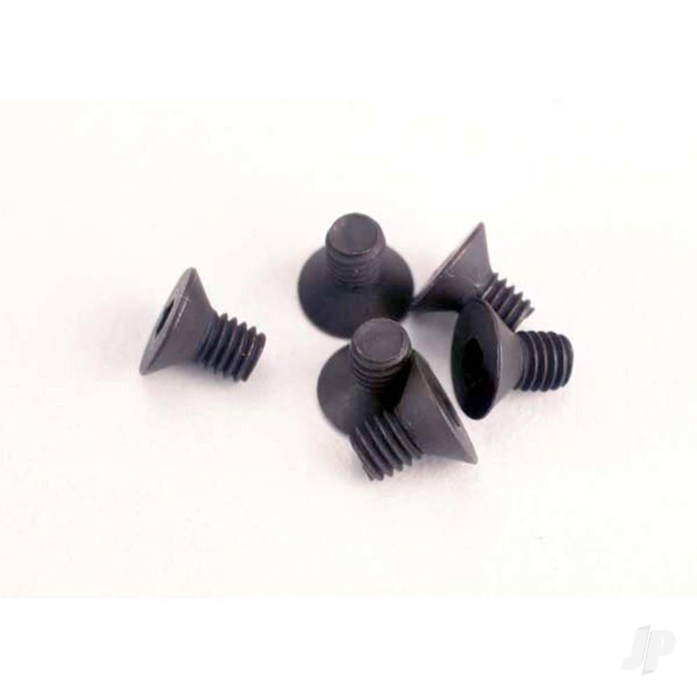 Screws, 3x5mm countersunk machine (6 pcs) (hex drive)