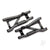 TRAXXAS Suspension arms, Rear (black) (2) (heavy duty, cold weather material)