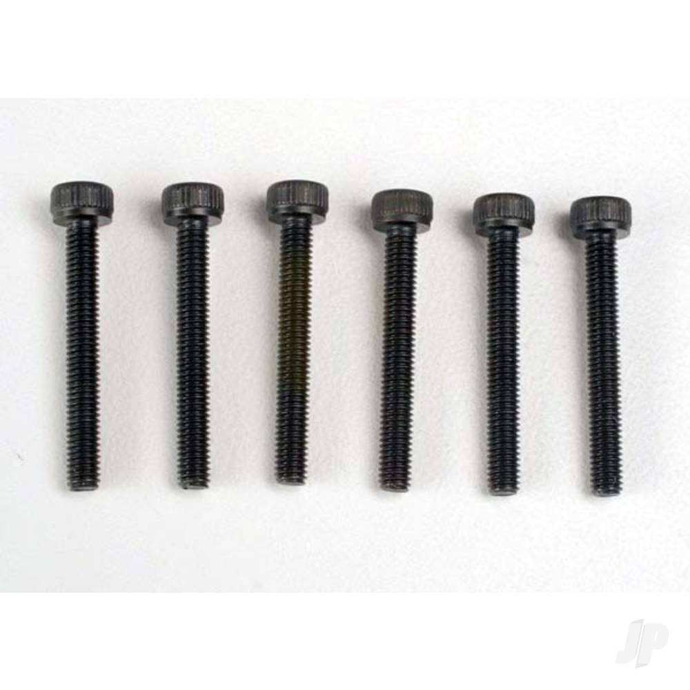 Header screws, 3x23mm cap hex screws (6 pcs)