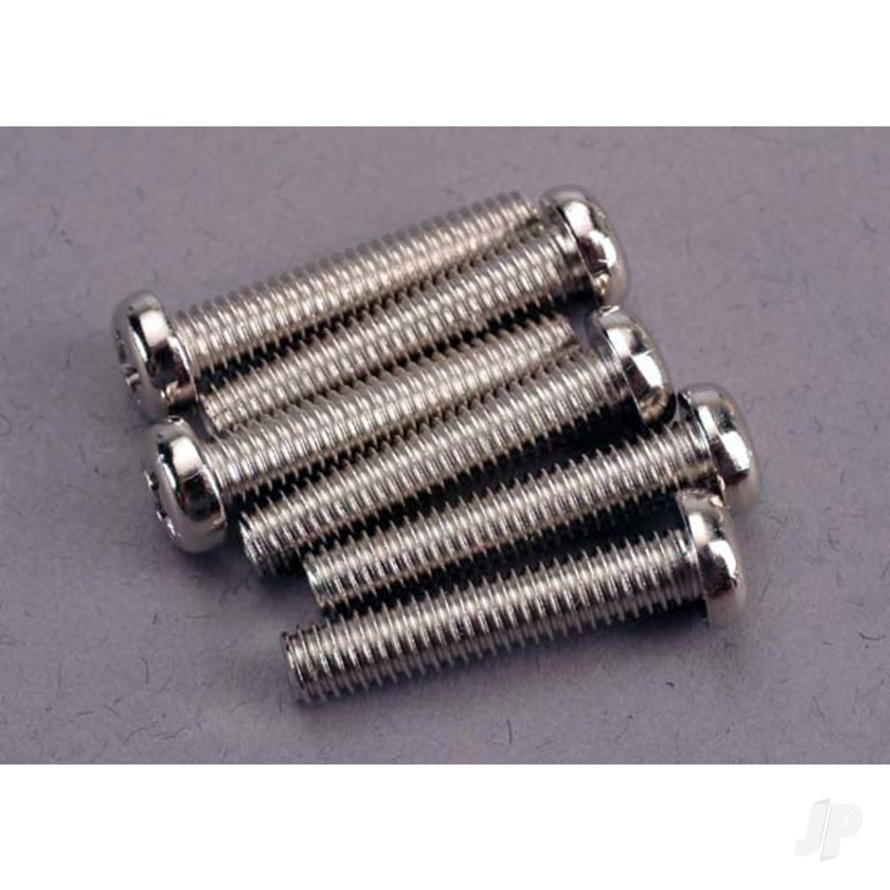 Screws, 4x20mm roundhead machine (6 pcs)