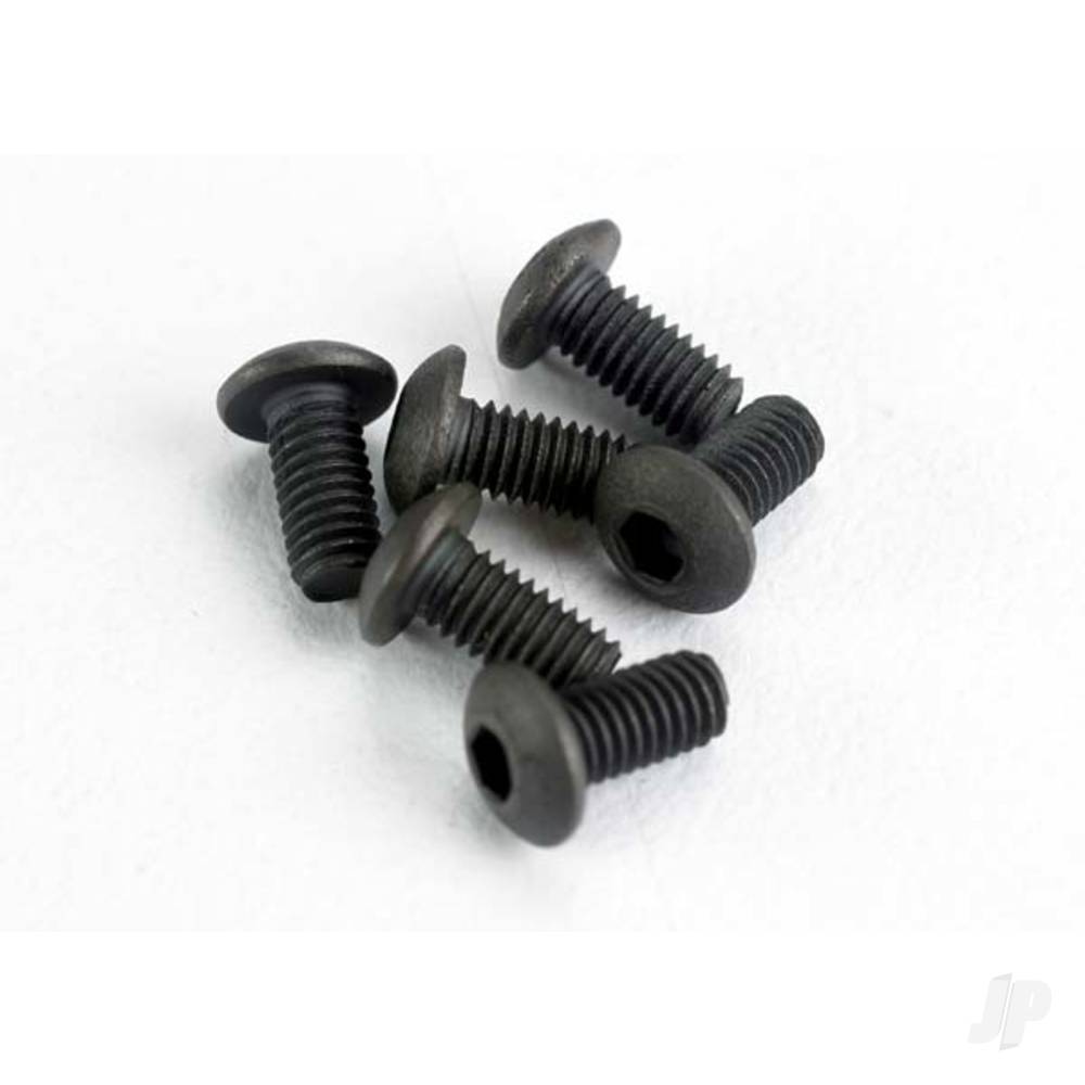 Screws, 3x6mm button-head machine (hex drive) (6 pcs)