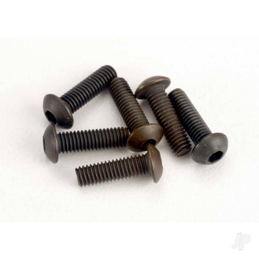 Screws, 3x10mm button-head machine (hex drive) (6 pcs)