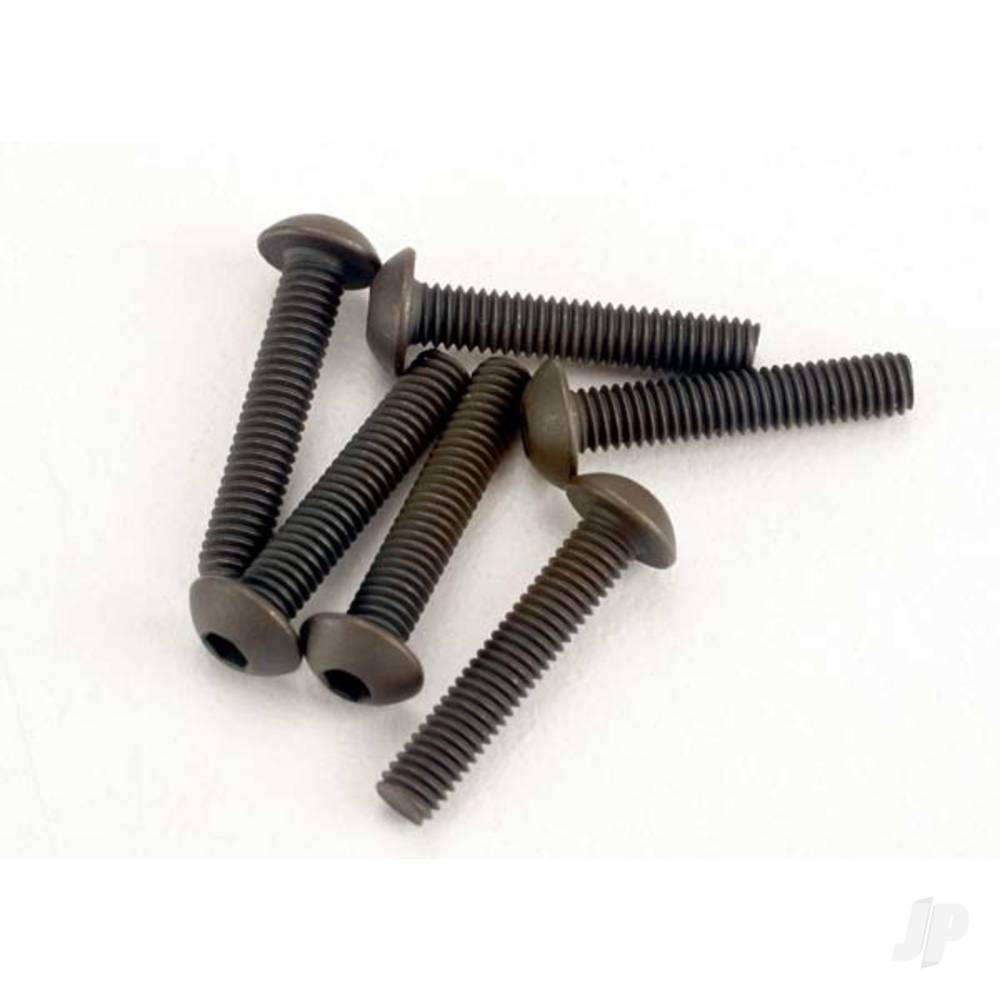 Screws, 3x15mm button-head machine (hex drive) (6 pcs)