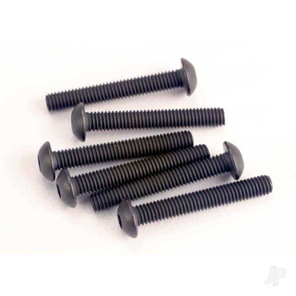 Screws, 3x20mm button-head machine (hex drive) (6 pcs)