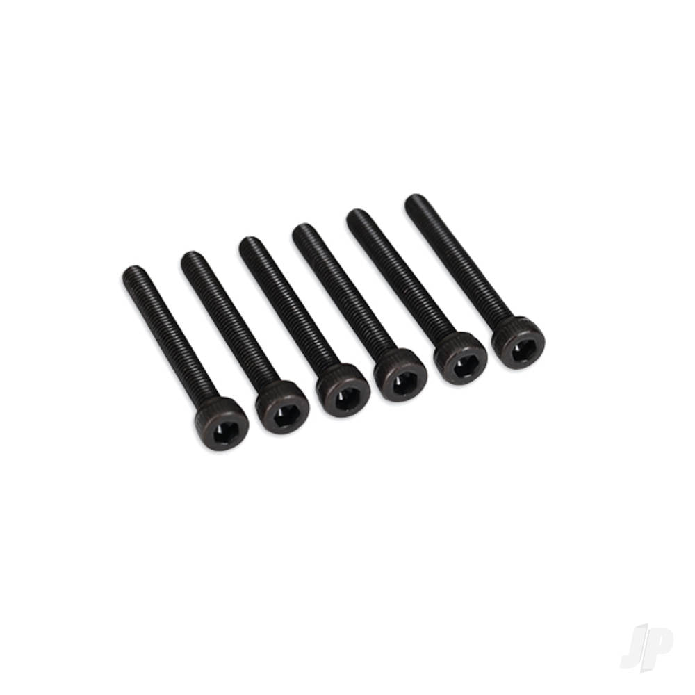 Screws, 3x25mm cap-head machine (hex drive) (6)