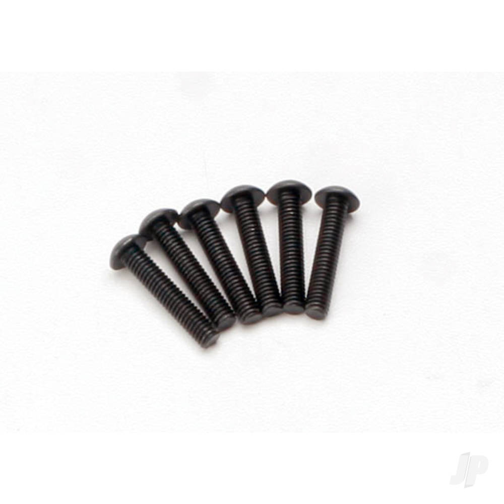 Screws, 4x20mm button-head machine (hex drive) (6 pcs)