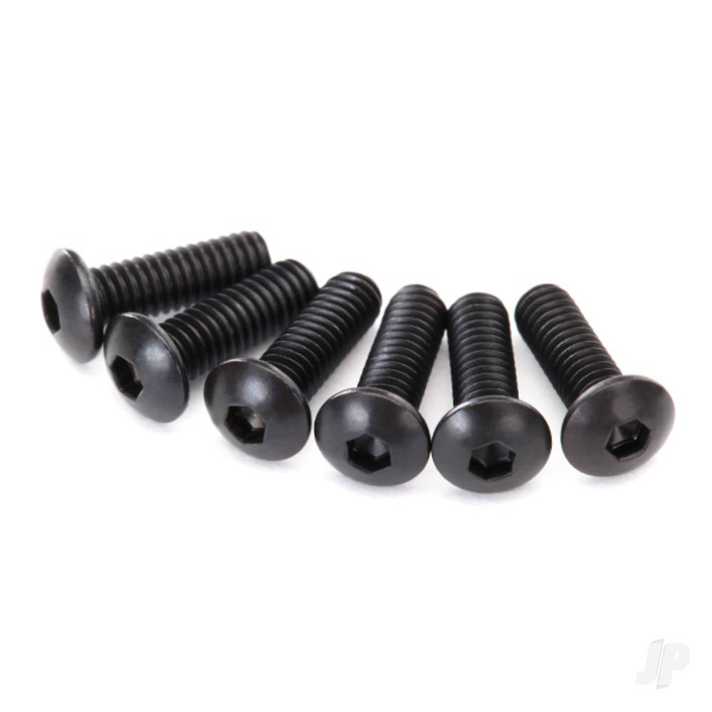 Screws, 2.5x8mm button-head machine (hex drive) (6 pcs)