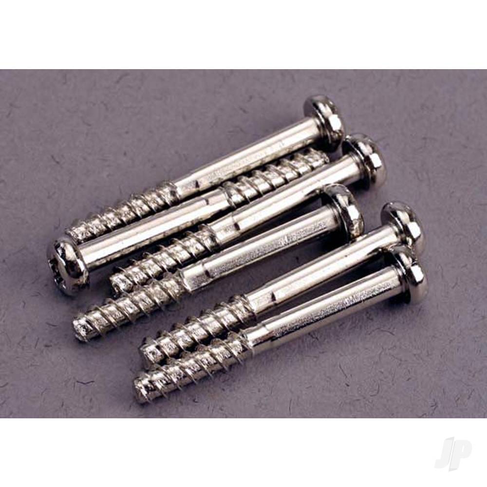 Screws, 3x24mm roundhead self-tapping ( with shoulder) (6 pcs)