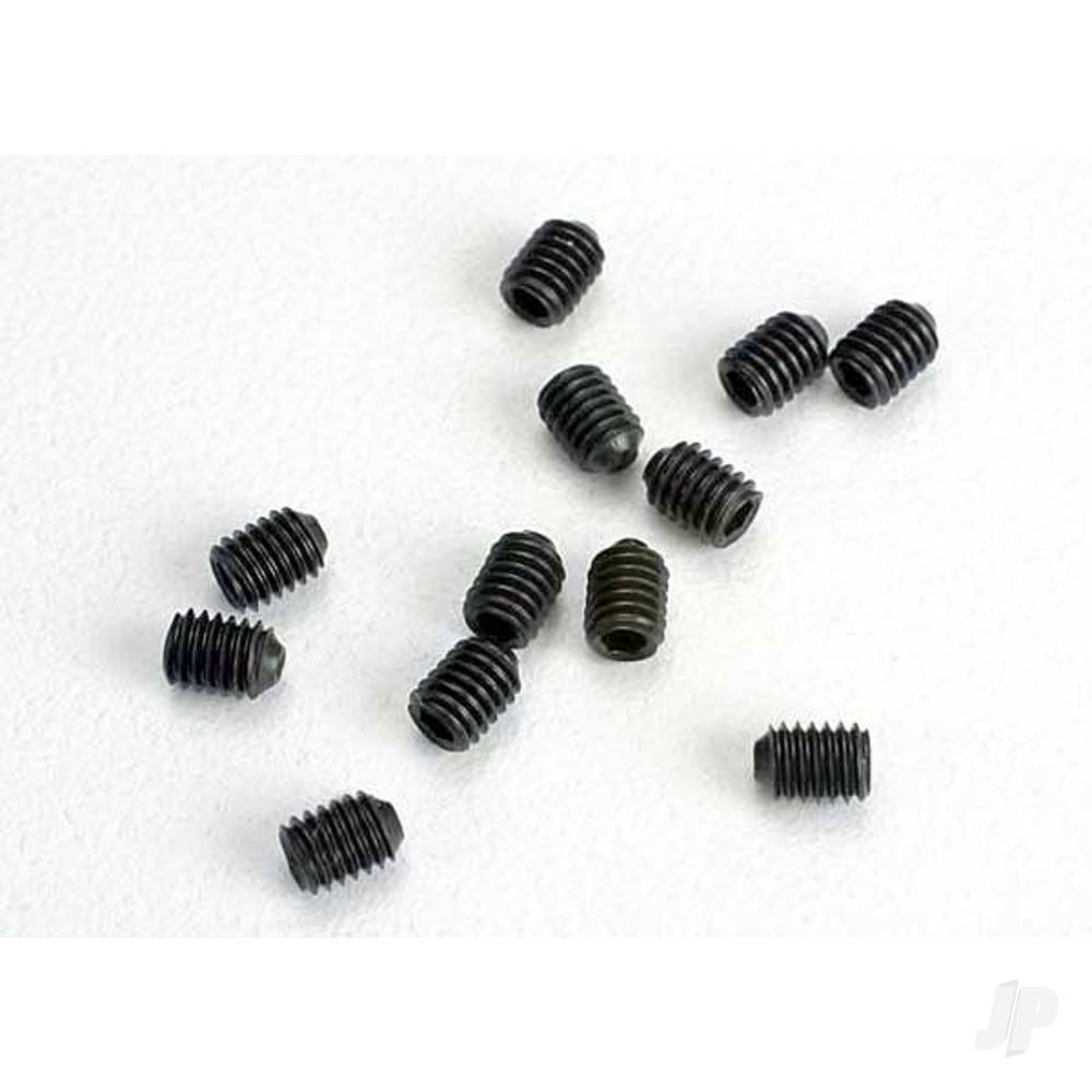 Set (grub) screws, 3mm hardened (12 pcs)