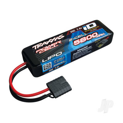 TRAXXAS LiPo 2S 5800mAh 7.4V 25C iD Power Cell Battery