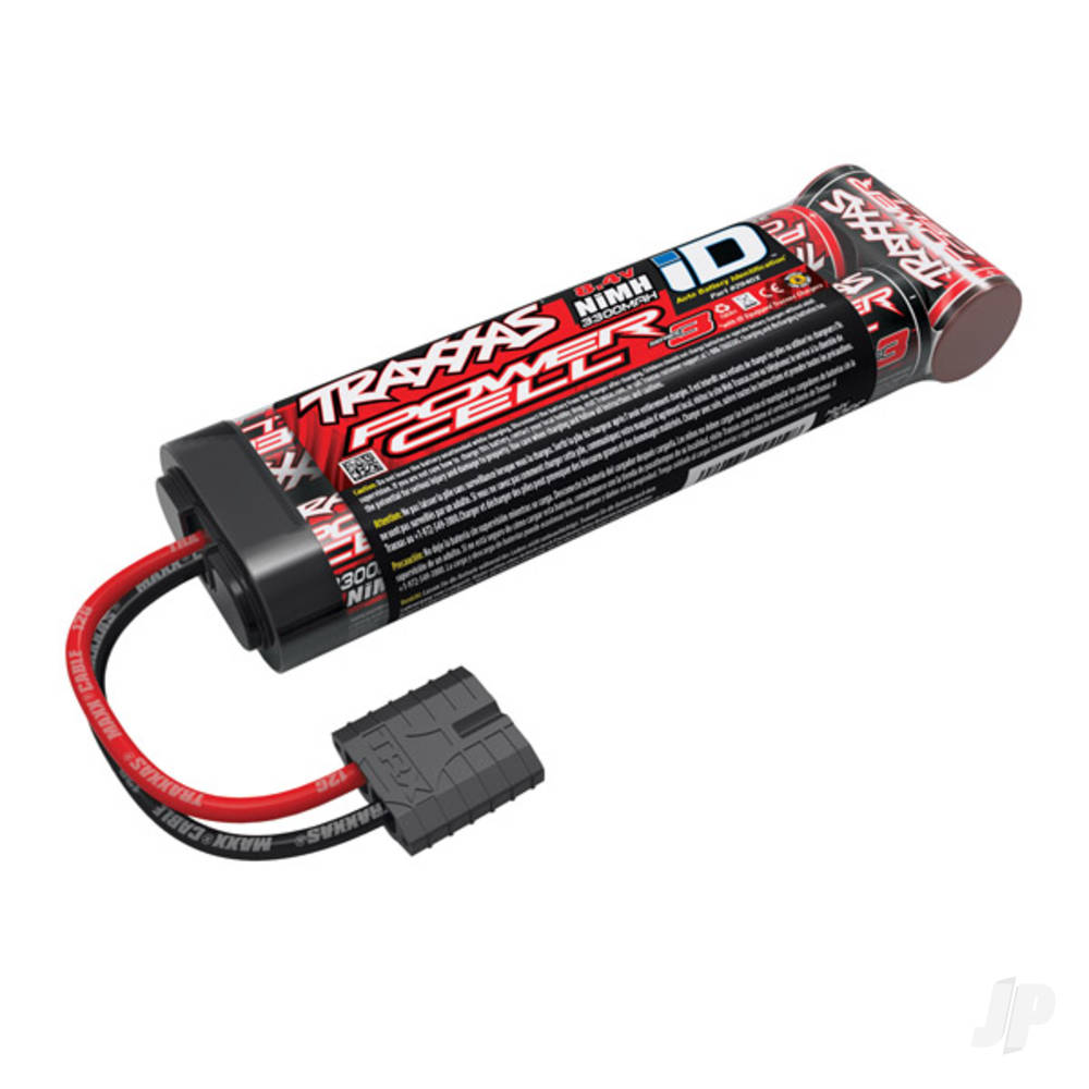 NiMH 8.4V 3300mAh 7-Cell Power Cell Battery, Flat