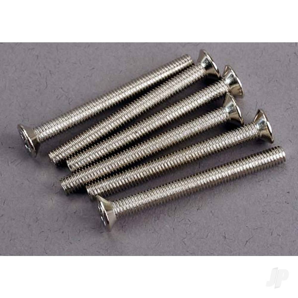 Screws, 3x30mm countersunk machine (6 pcs)