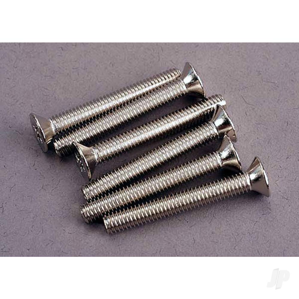 Screws, 4x30mm countersunk machine (6 pcs)