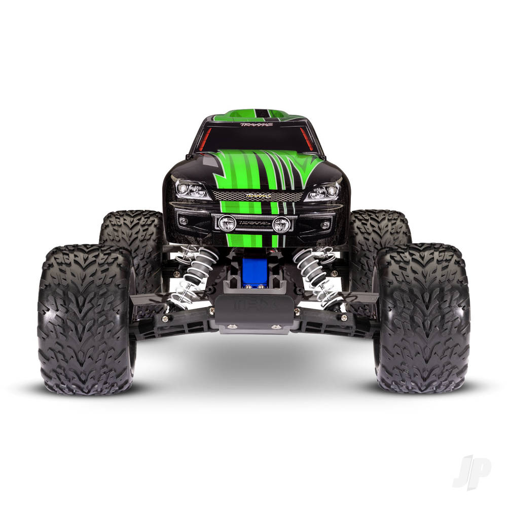 Stampede 1:10 2WD RTR Electric Monster Truck, Green (+ TQ 2-ch, Titan 550, XL-5, 7-Cell NiMH, USB-C charger)