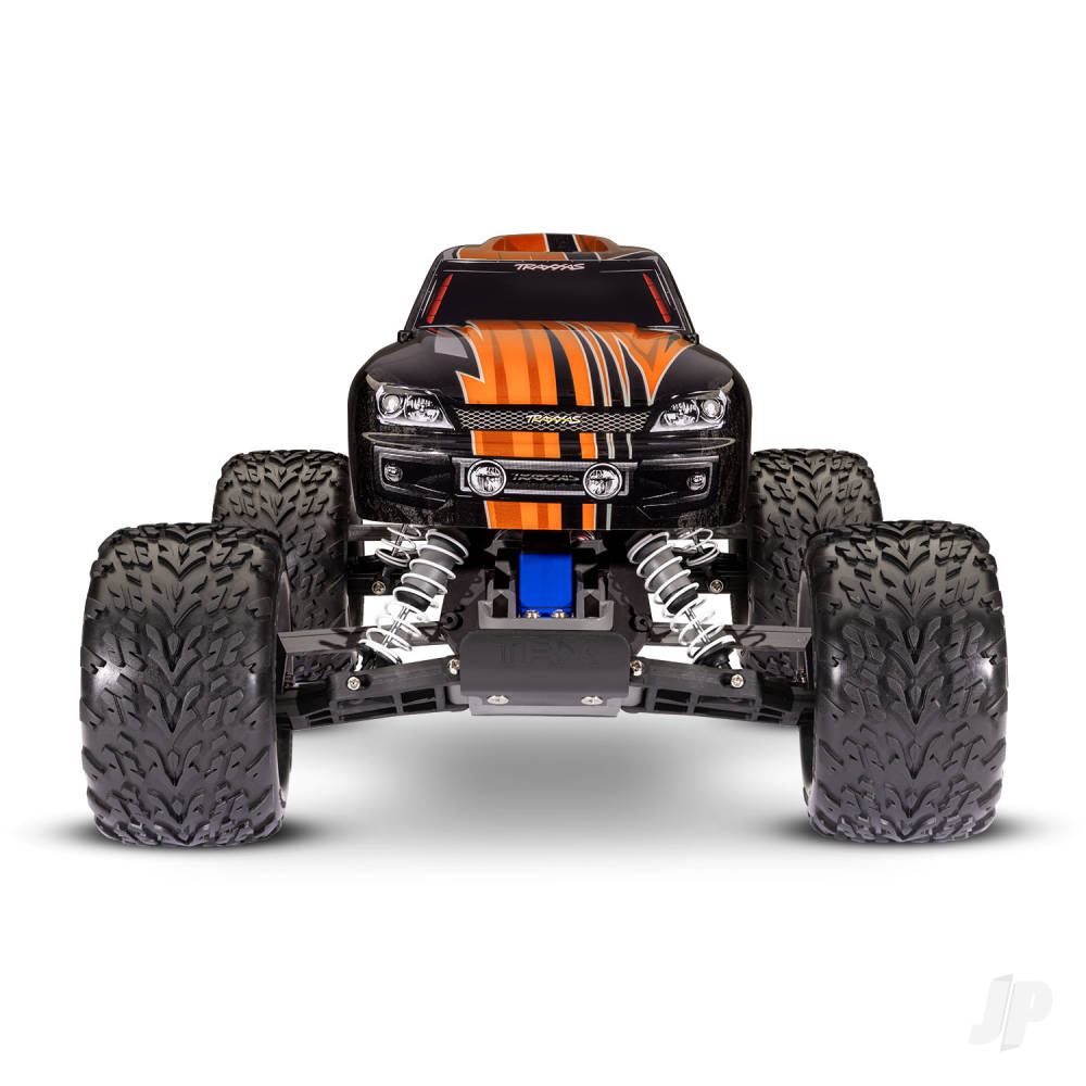 Stampede 1:10 2WD RTR Electric Monster Truck, Orange (+ TQ 2-ch, Titan 550, XL-5, 7-Cell NiMH, USB-C charger)