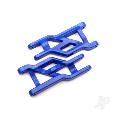 TRAXXAS Suspension arms, Front (Blue) (2) (heavy duty, cold weather material)